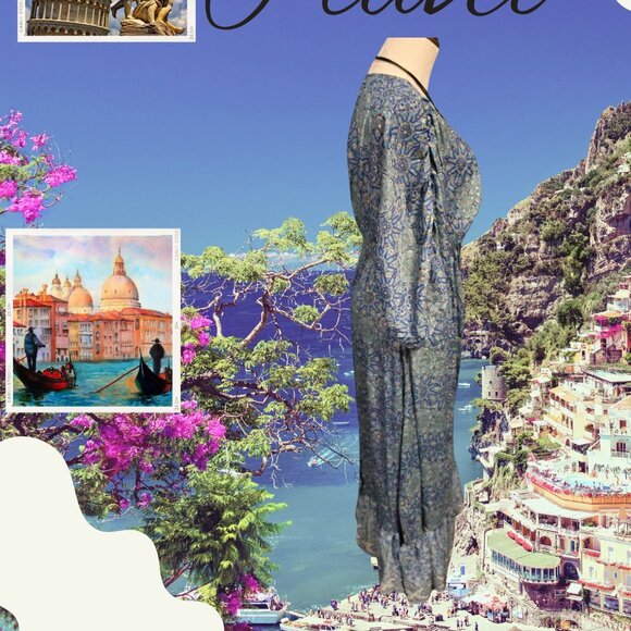 Bohemian Mandala Long Dress - Picture 3 of 4